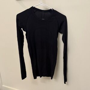 Black Long Sleeve Women's Top